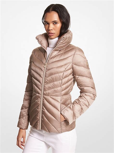 michael kors down packable jcets|Michael Kors quilted jacket review.